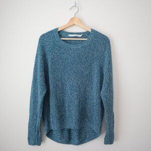 & Other Stories Marled High Low Sweater | S